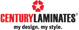 CenturyLaminates logo with the tagline “my design. my style.”
